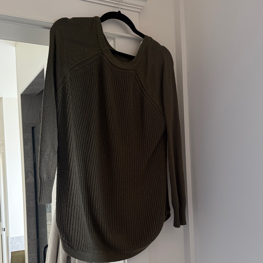 Olive Green Women's Sweater
